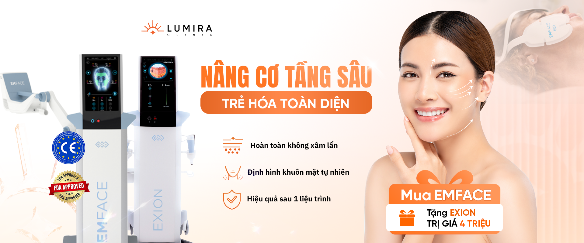 Dịch vụ nâng cơ tầng sâu trẻ hóa toàn diện tại Lumira Clinic