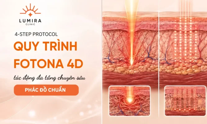 4 Bước Điều Trị Laser Fotona 4D (SmoothLiftin, FRAC3, PIANO, SupErficial)
