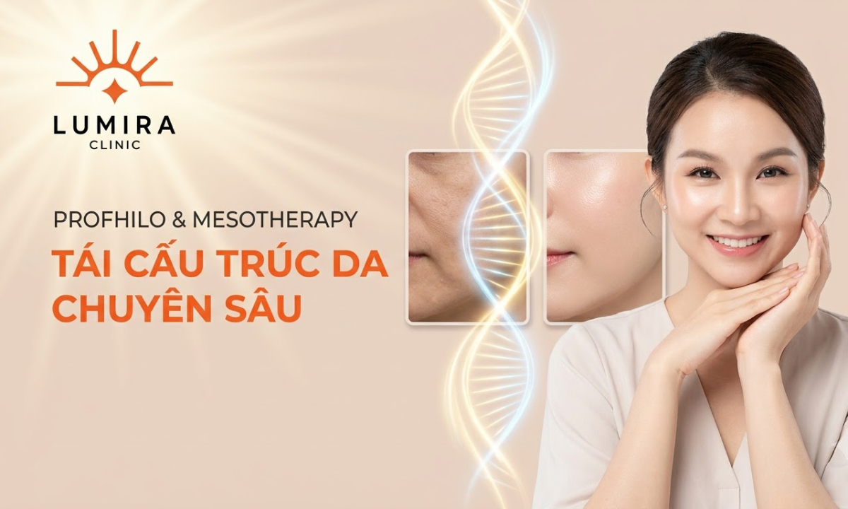 Tái Cấu Trúc Da Với Profhilo, Mesotherapy & PRP