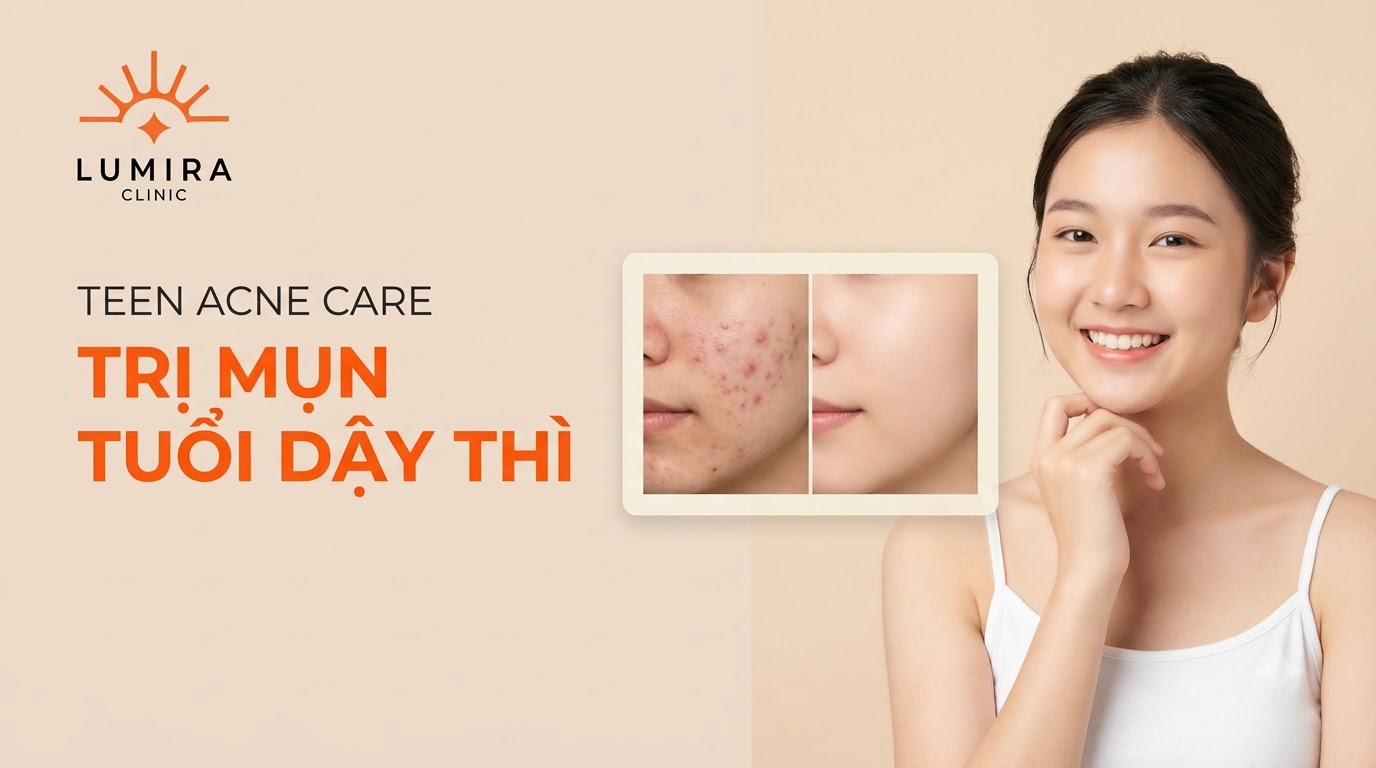 Chăm Sóc & Trị Mụn Da Tuổi Dậy Thì
