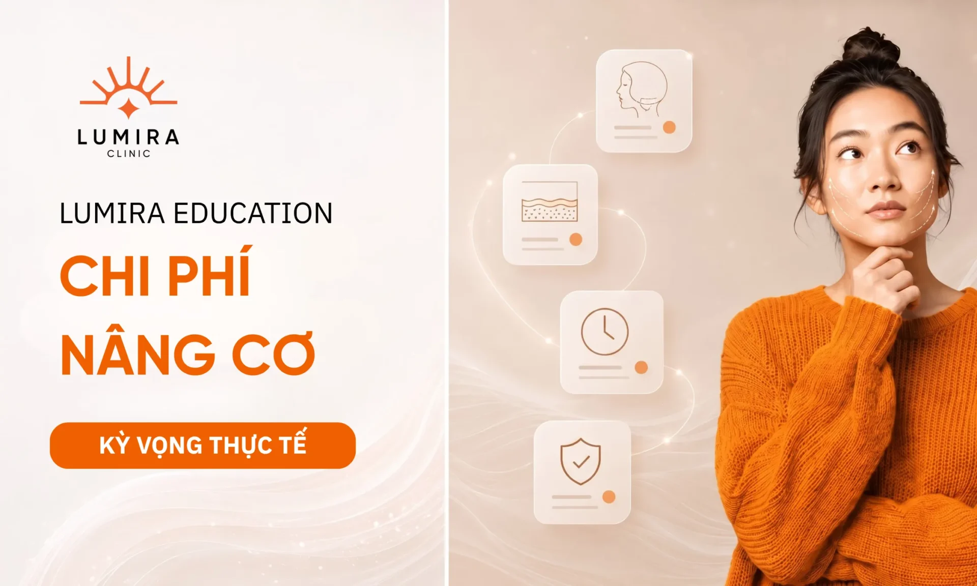 Hình minh họa chi phí nâng cơ trẻ hóa da: yếu tố ảnh hưởng và cách tư vấn giá th