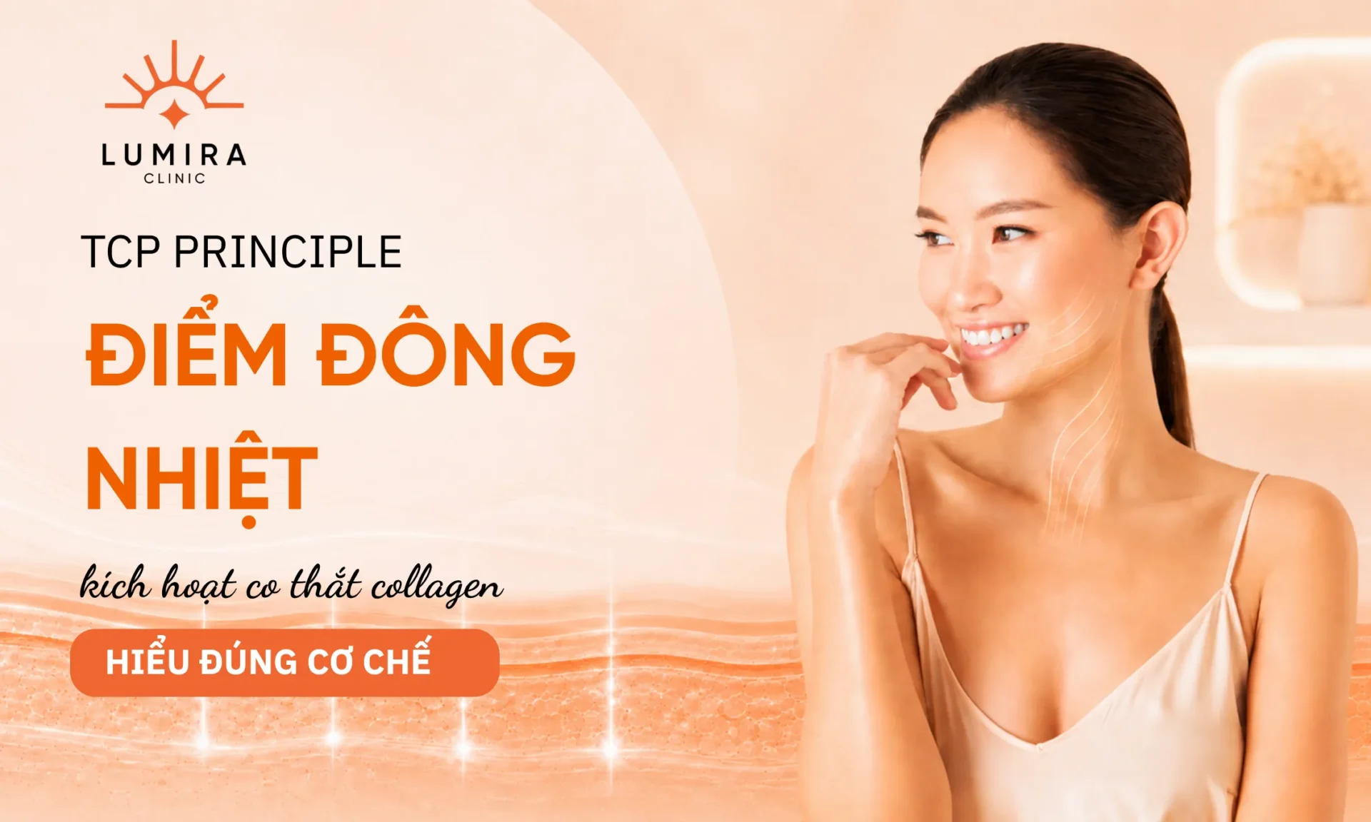 Minh họa hifu là gì? công nghệ nâng cơ siêu âm hội tụ và hiệu quả thực tế - Lumira Clinic