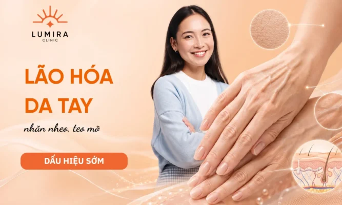 Da Tay Bị Lão Hóa, Nhăn Nheo, Nổi Gân Xanh