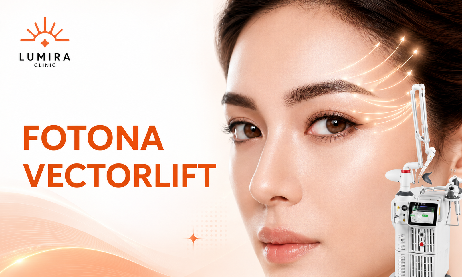 Fotona VectorLift: Hỗ Trợ Nâng Đỡ Nhẹ Vùng Cung Mày