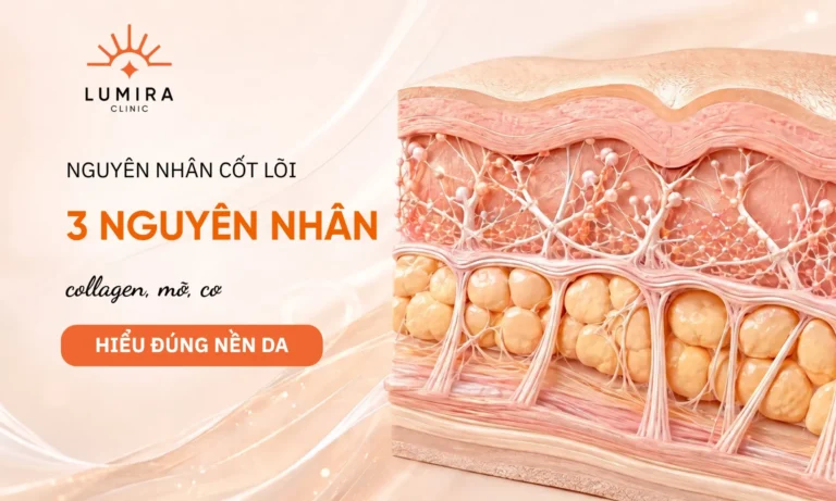 Nguyên Nhân Làm Da Mặt Chảy Xệ: Collagen, Mỡ Và Dây Chằng