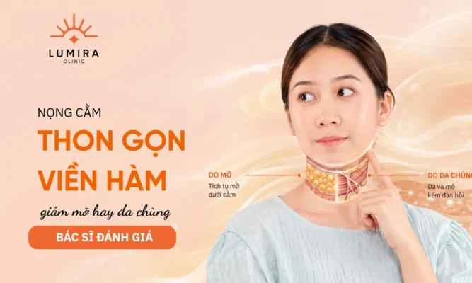Nọng Cằm Làm Công Nghệ Gì Để Giảm Mỡ, Thon Gọn Viền Hàm?