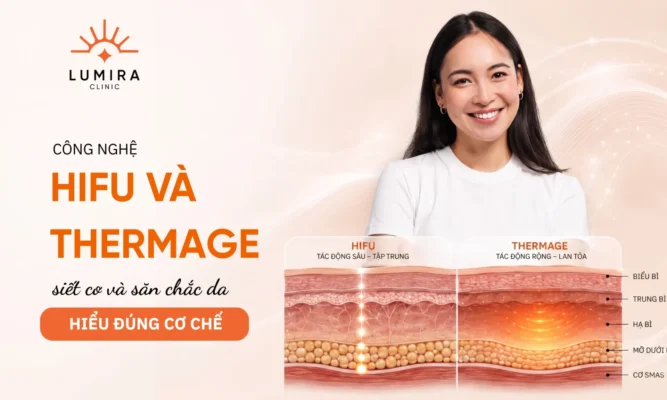 So Sánh Nâng Cơ HIFU Và Thermage FLX Khác Nhau Thế Nào?