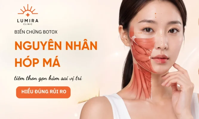 Tiêm Botox Gọn Hàm Bị Hóp Má Phải Làm Sao? Nguyên Nhân Và Khắc Phục