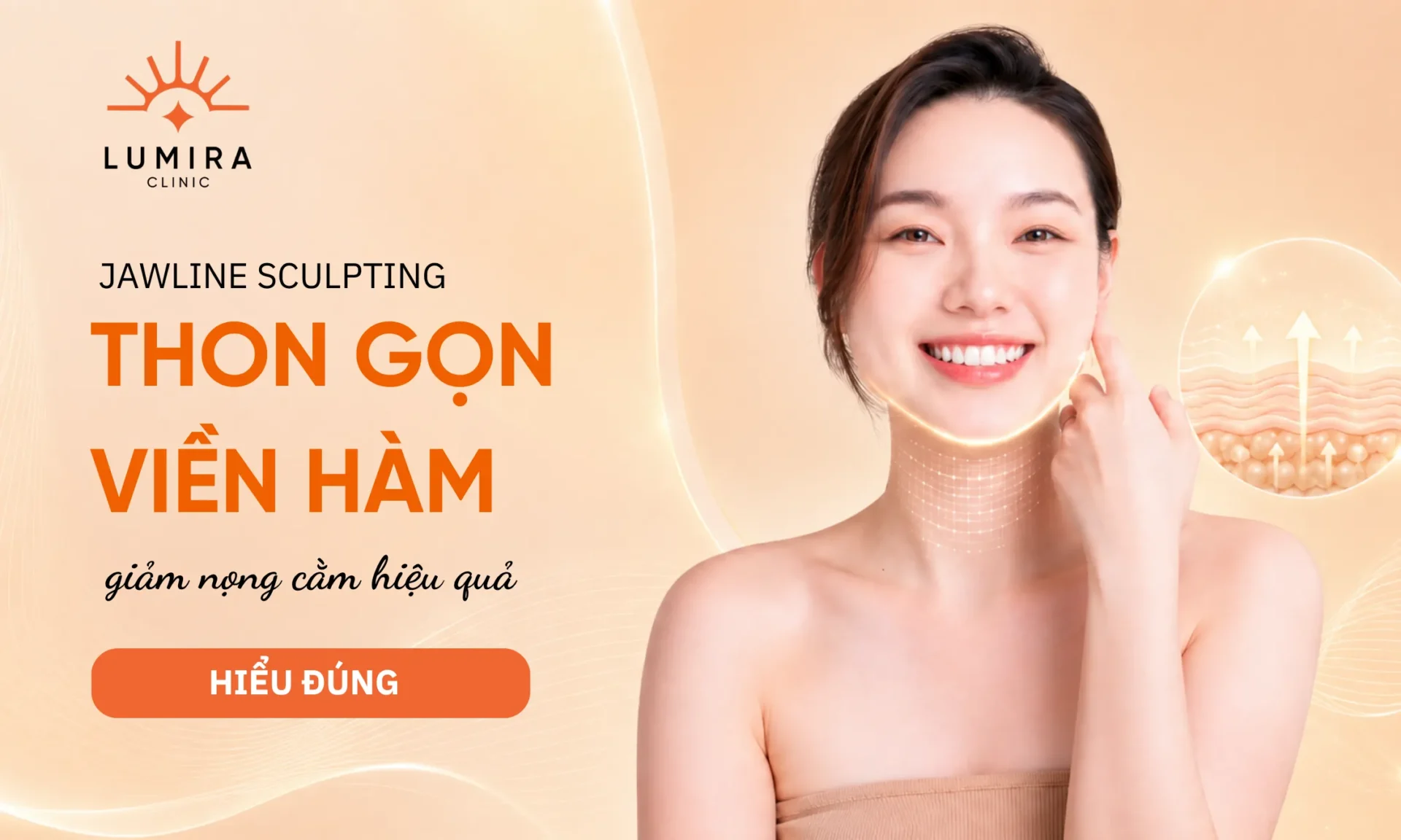 Ultherapy Nọng Cằm: Thon Gọn Viền Hàm V-Line Không Phẫu Thuật
