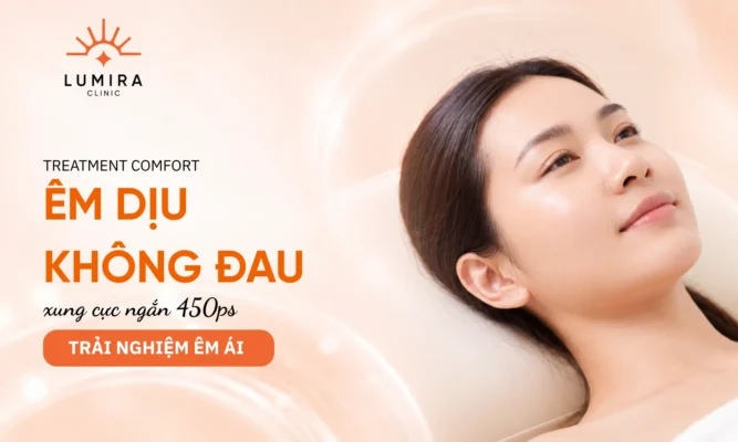 Trải nghiệm êm dịu không đau rát khi bắn Laser Discovery Pico Plus nhờ xung quang âm cực ngắn