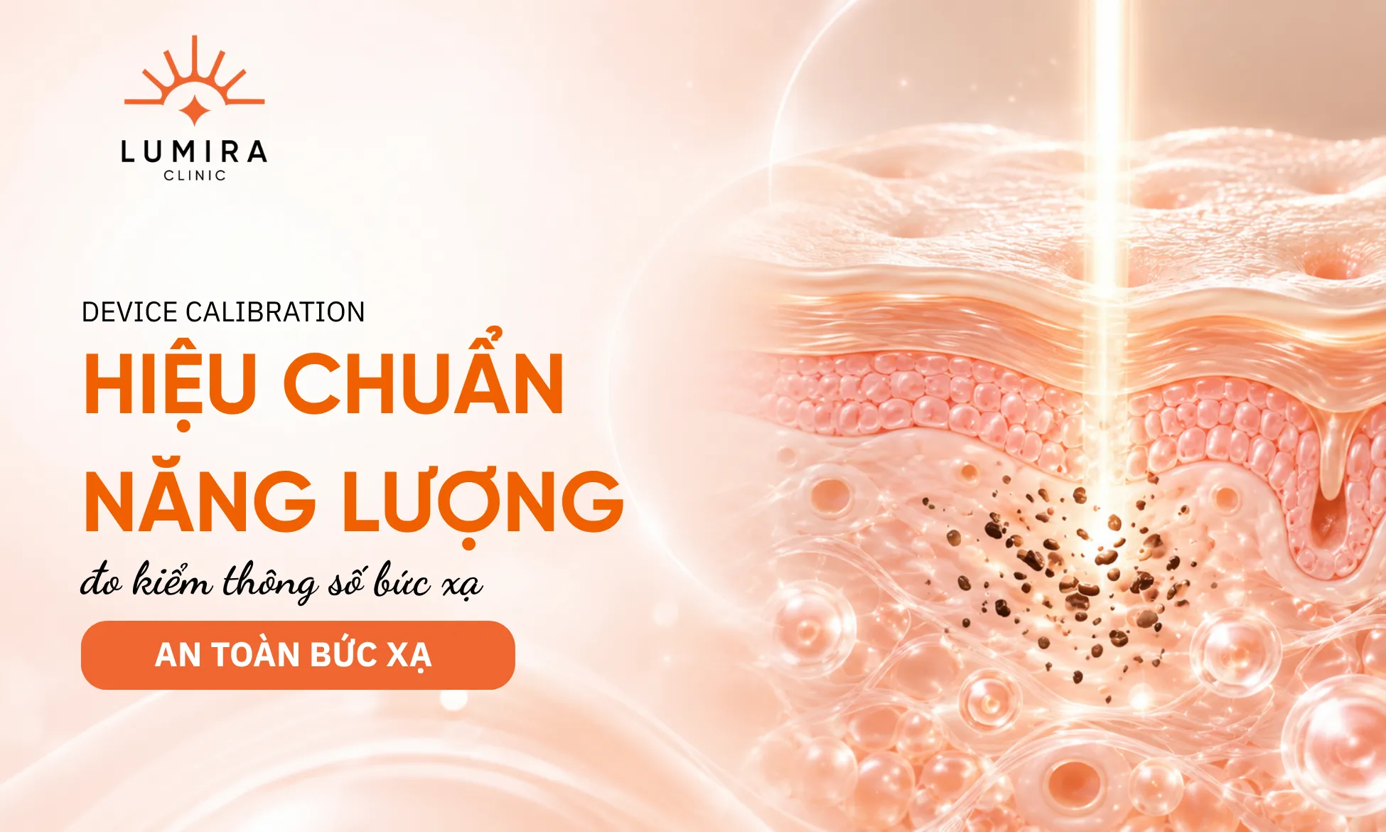 Quy chuẩn hiệu chuẩn năng lượng laser định kỳ đảm bảo an toàn bức xạ tại Lumira Clinic