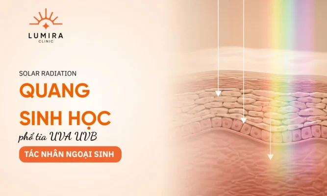 Tiêu chí lựa chọn màng lọc kem chống nắng phổ rộng vật lý lai hóa học cho làn da đang điều trị nám
