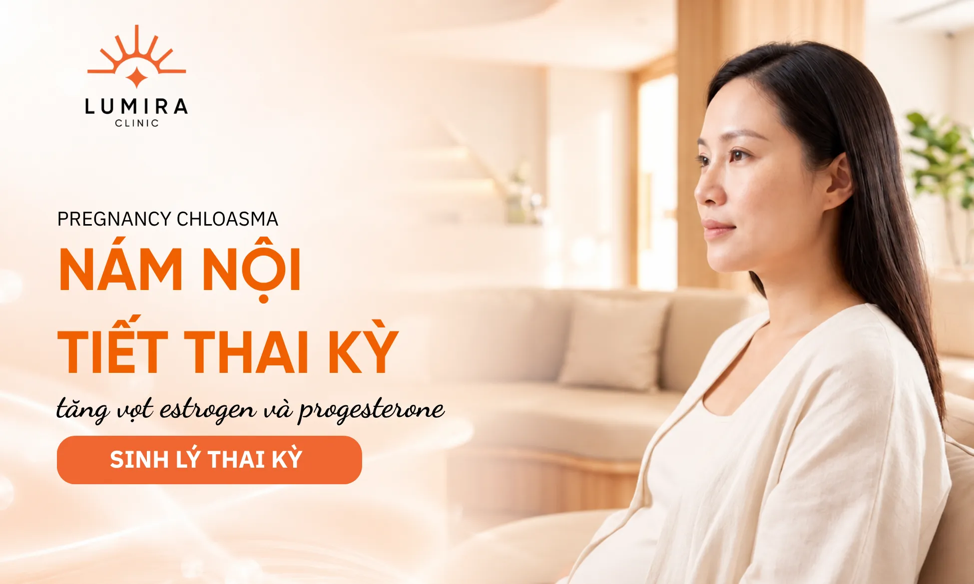 Sinh lý bệnh học nám nội tiết thai kỳ Chloasma xuất hiện trong quá trình mang thai và sau sinh