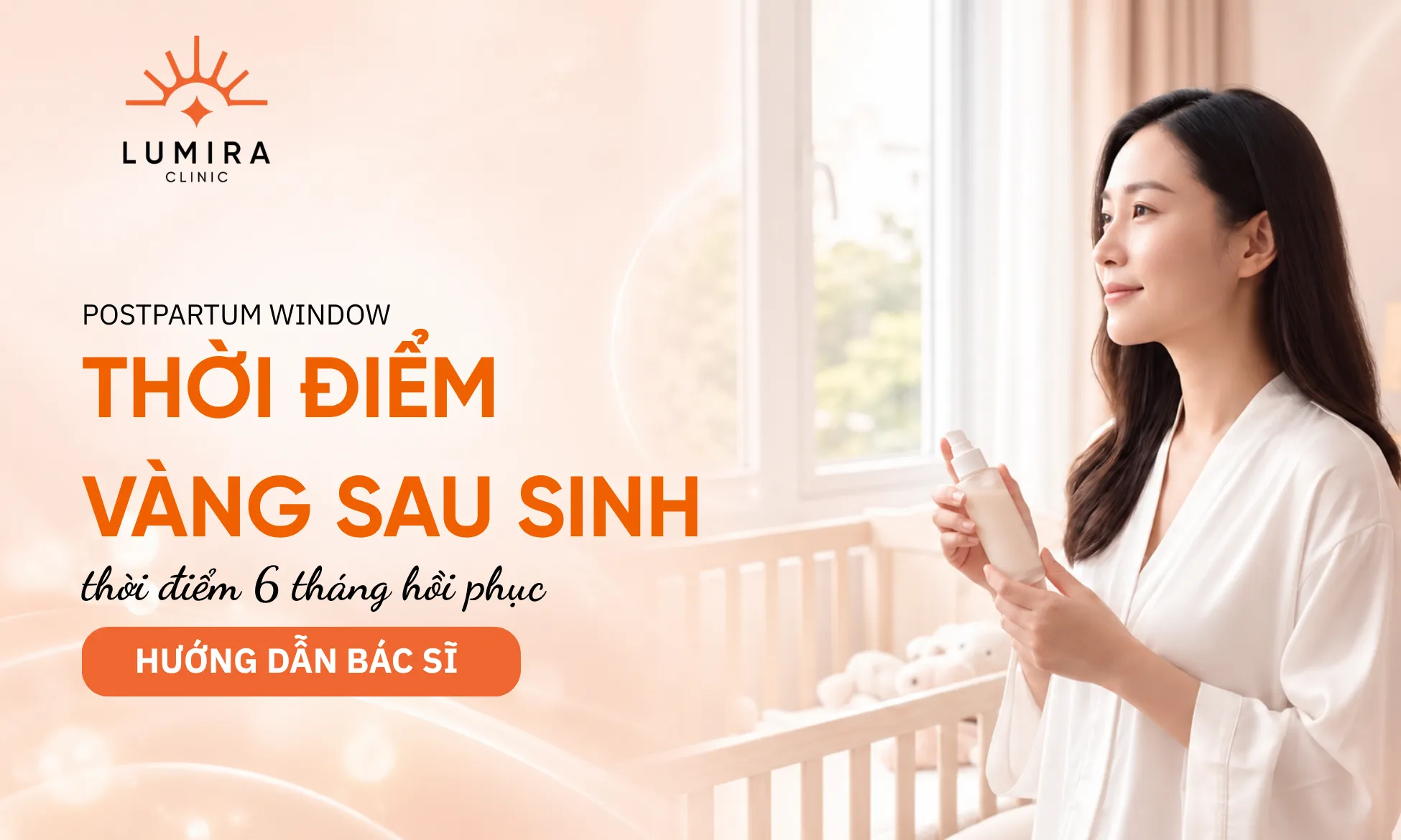 Biểu đồ thời điểm vàng điều trị nám sau sinh từ tháng thứ 3 đến tháng thứ 6 an toàn cho con bú