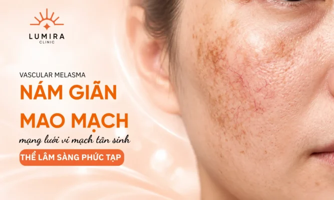 Ứng dụng Laser bước sóng dài Fotona xử lý hiện tượng giãn mao mạch đỏ vùng chân nám