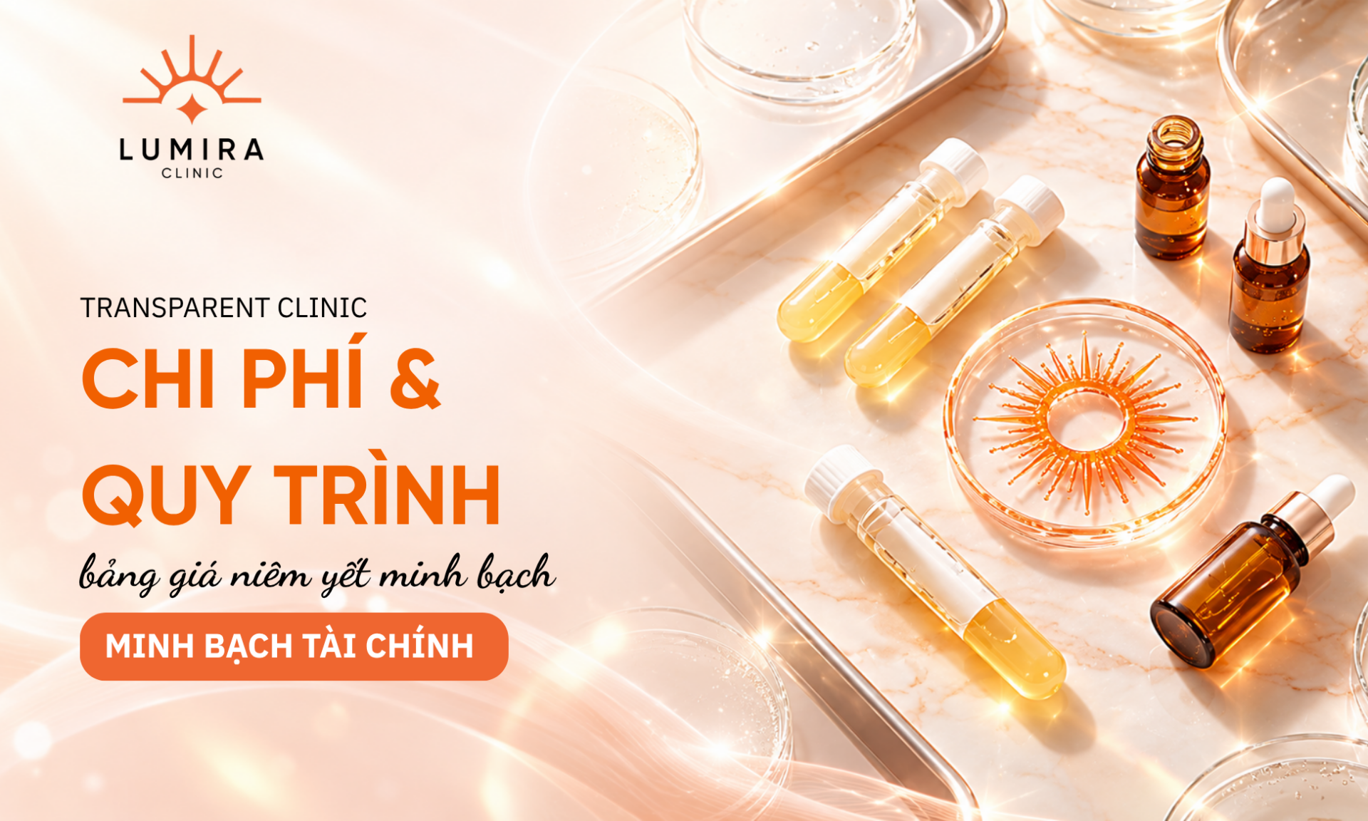 Bang gia chi phi dieu tri mun va seo ro niem yet minh bach tai Lumira Clinic