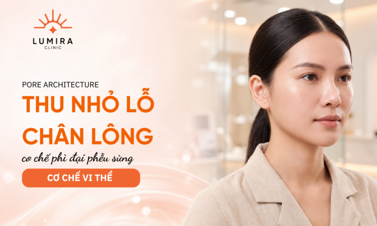Hinh anh thuc te lo chan long ro vung ma trong va canh mui tren nen da dau - Lumira Clinic