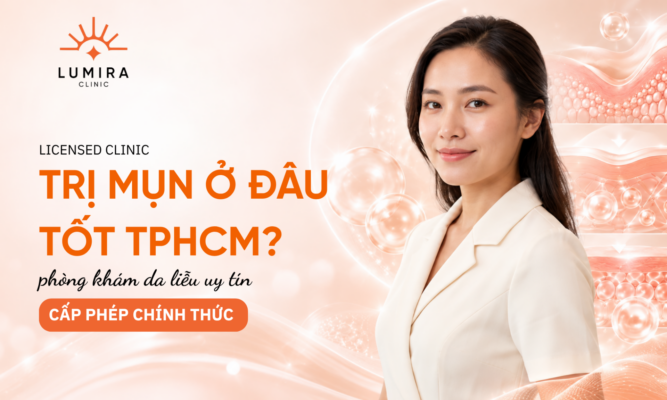 Tieu chi lua chon phong kham da lieu tri mun uy tin duoc So Y Te cap phep - Lumira Clinic