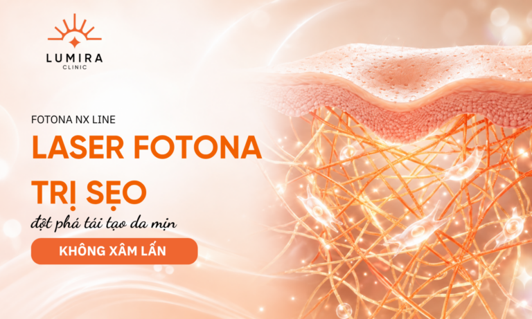 Tri seo ro bang Laser Fotona Dynamis khong bong troc khong nghi duong - Lumira Clinic